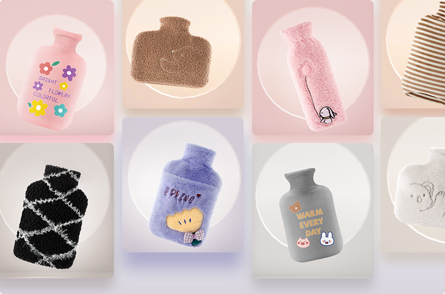 samply PVC Hot Water Bottle Ice Bag Manufacturer Suppliers