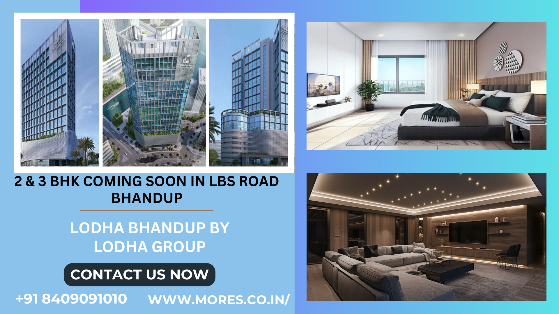 Lodha Bhandup, LBS Road, Mumbai, 2 & 3 BHK Apartment