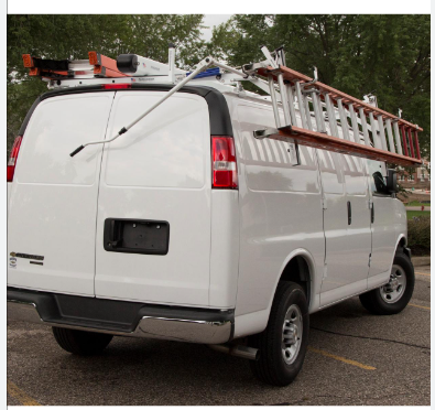 Aluminum Van Ladder Rack for GMC Savana and Chevy Express