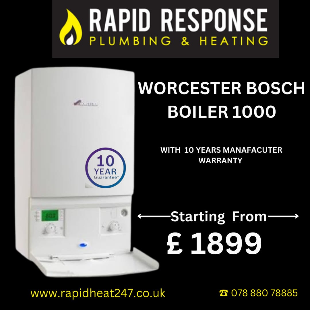 Summer Worcester Bosch 1000 Boiler Installation