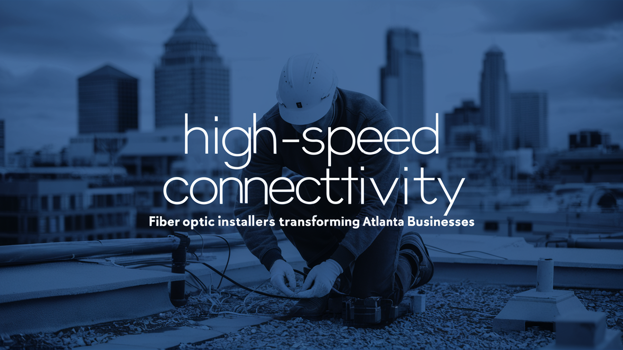 High-Speed Connectivity: Fiber Optic Installers Transforming Atlanta Businesses