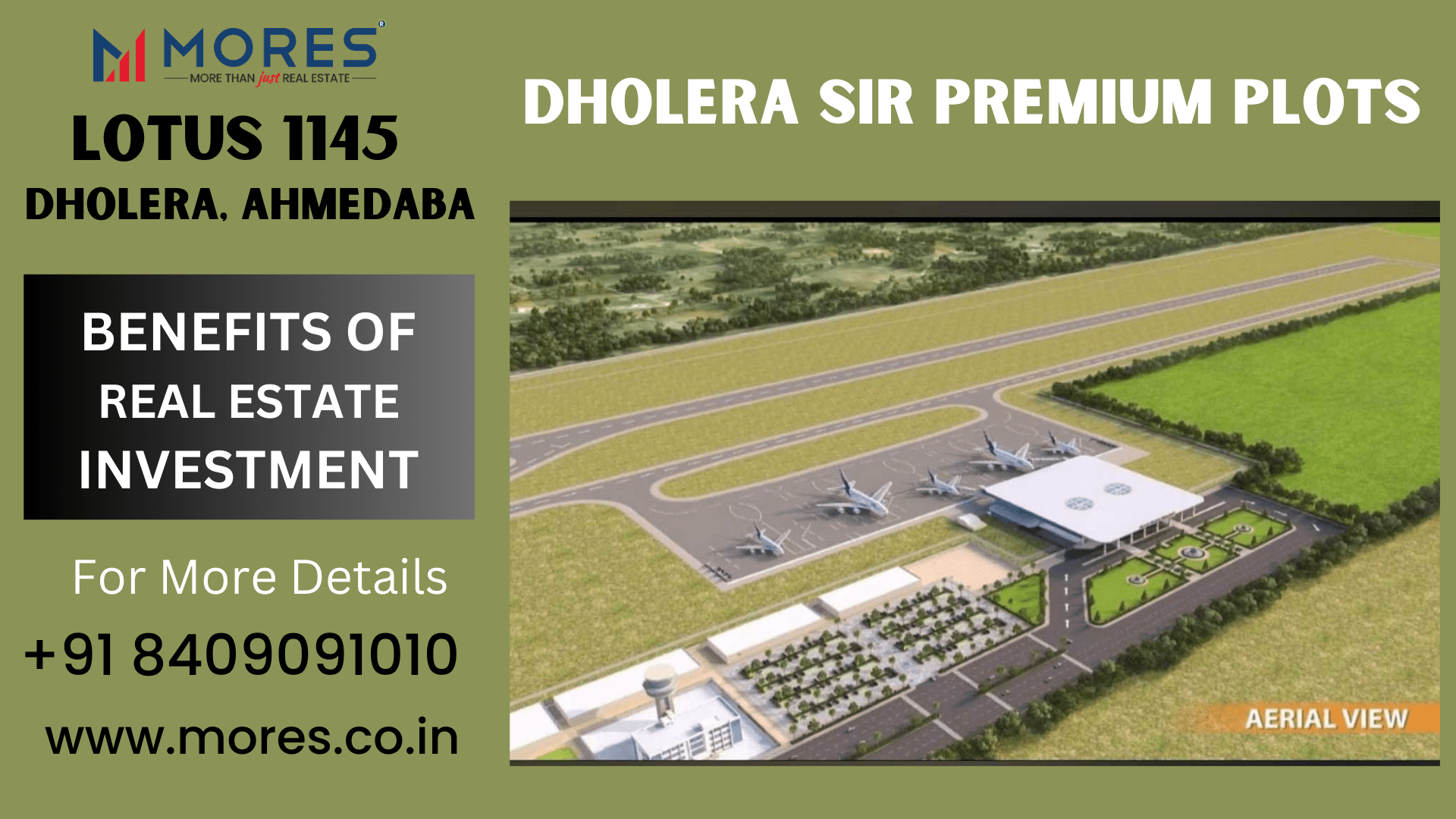 Lotus 1145 Dholera Project | Residential Plot in Dholera SIR