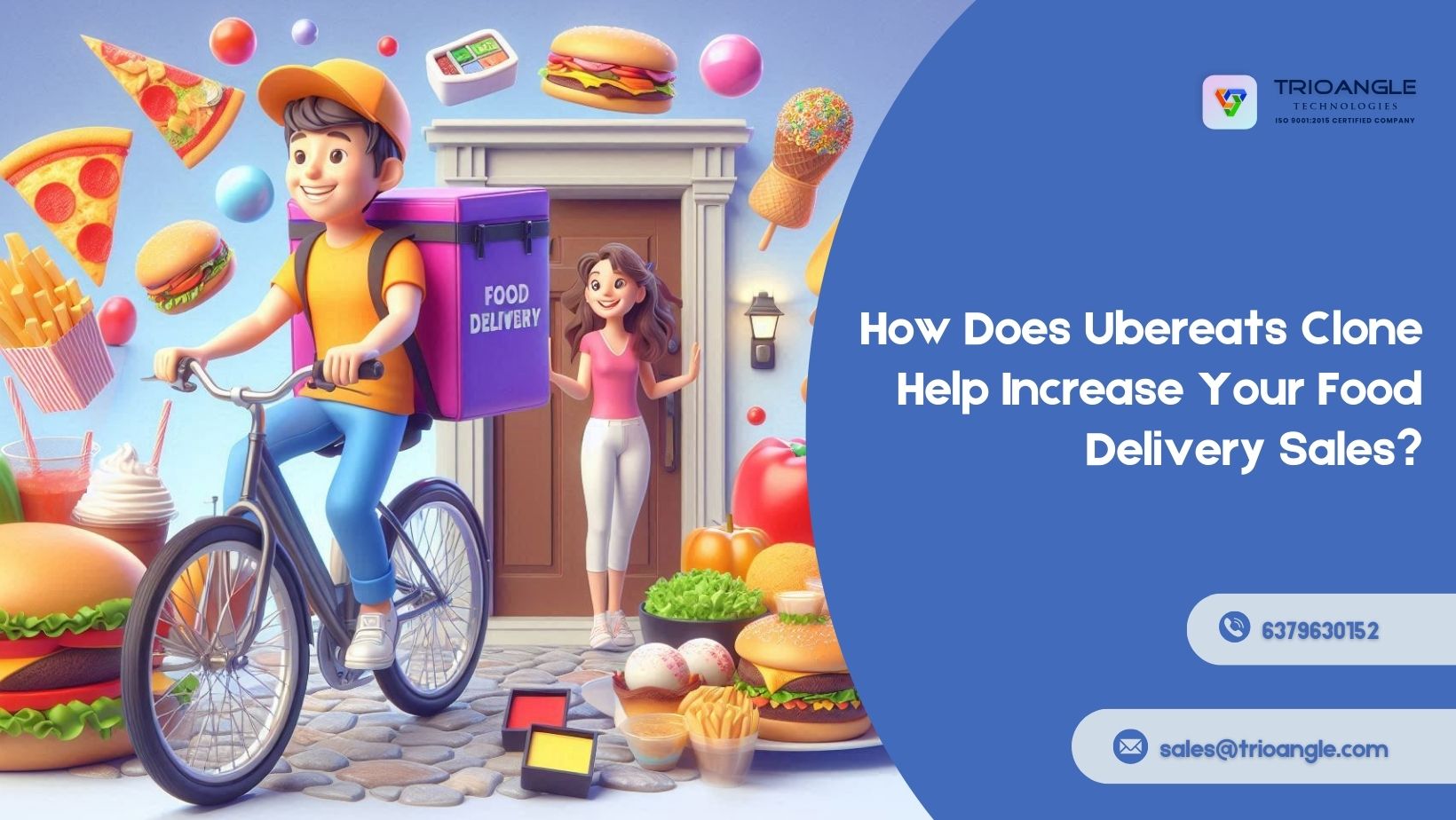 How Ubereats Clone Help Increase Your Food Delivery Sales