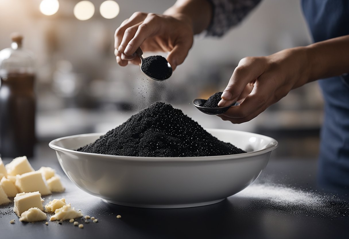 How To Use Black Food Coloring Powder In Baking?