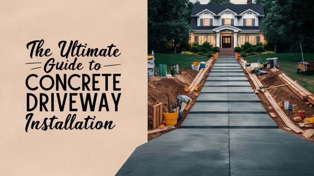 The Ultimate Guide to Concrete Driveway Installation
