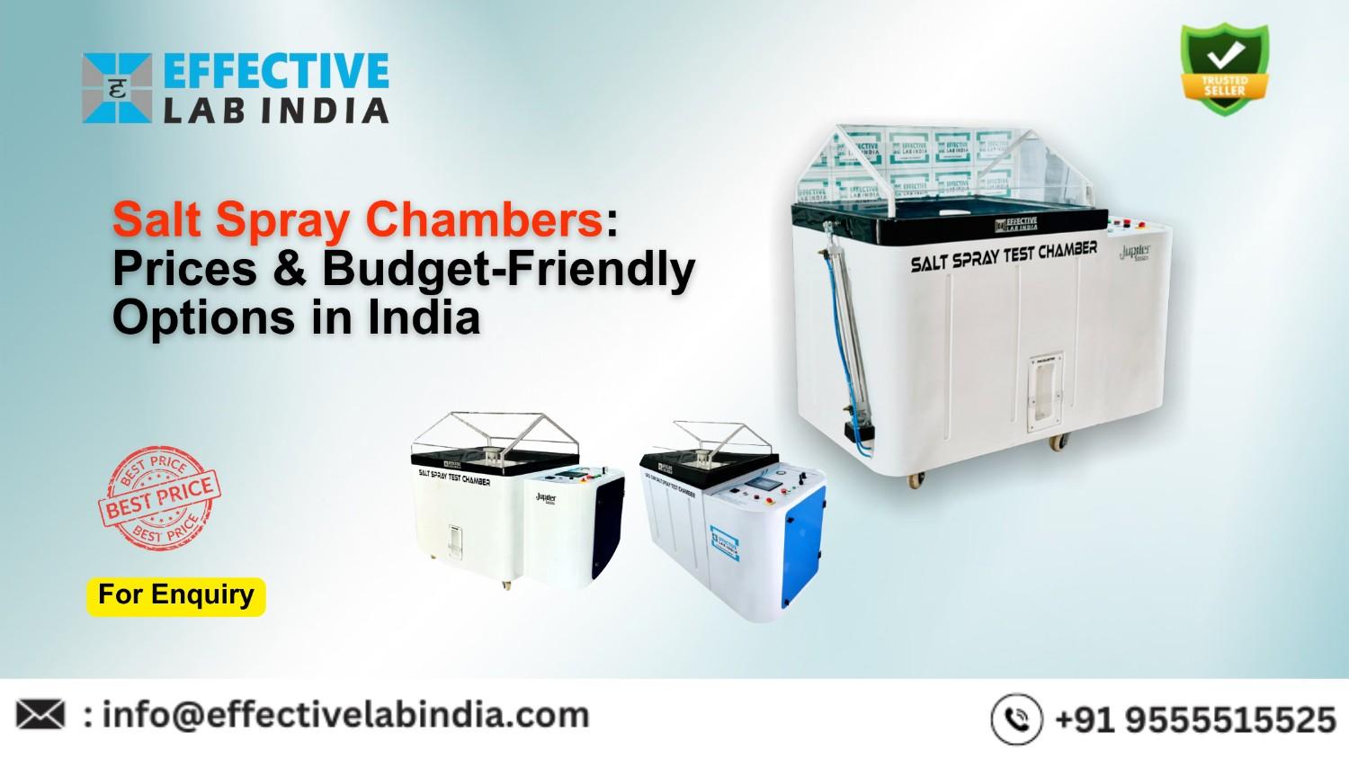 Salt Spray Chambers Prices & Budget-Friendly Options