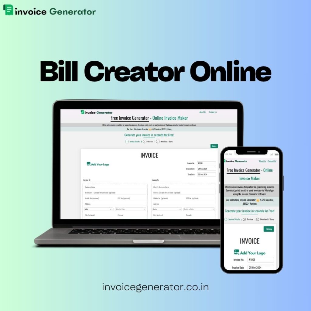 Why Every Business Needs a Bill Creator Online
