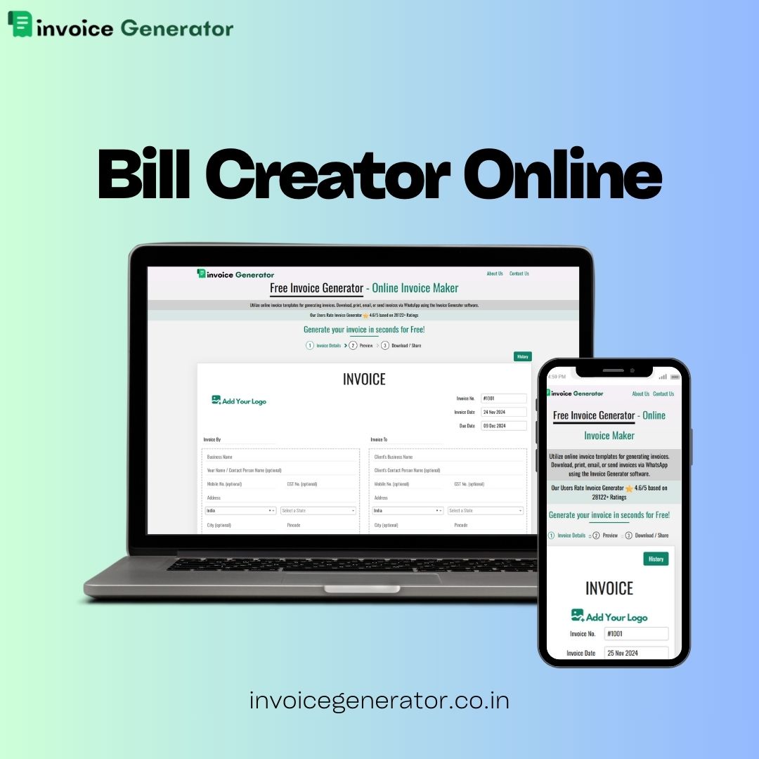 Why Every Business Needs a Bill Creator Online