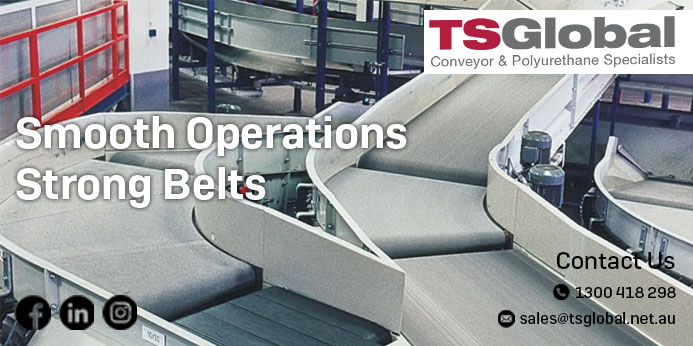 Enhance Conveyor Life – TS Global Pulley Lagging