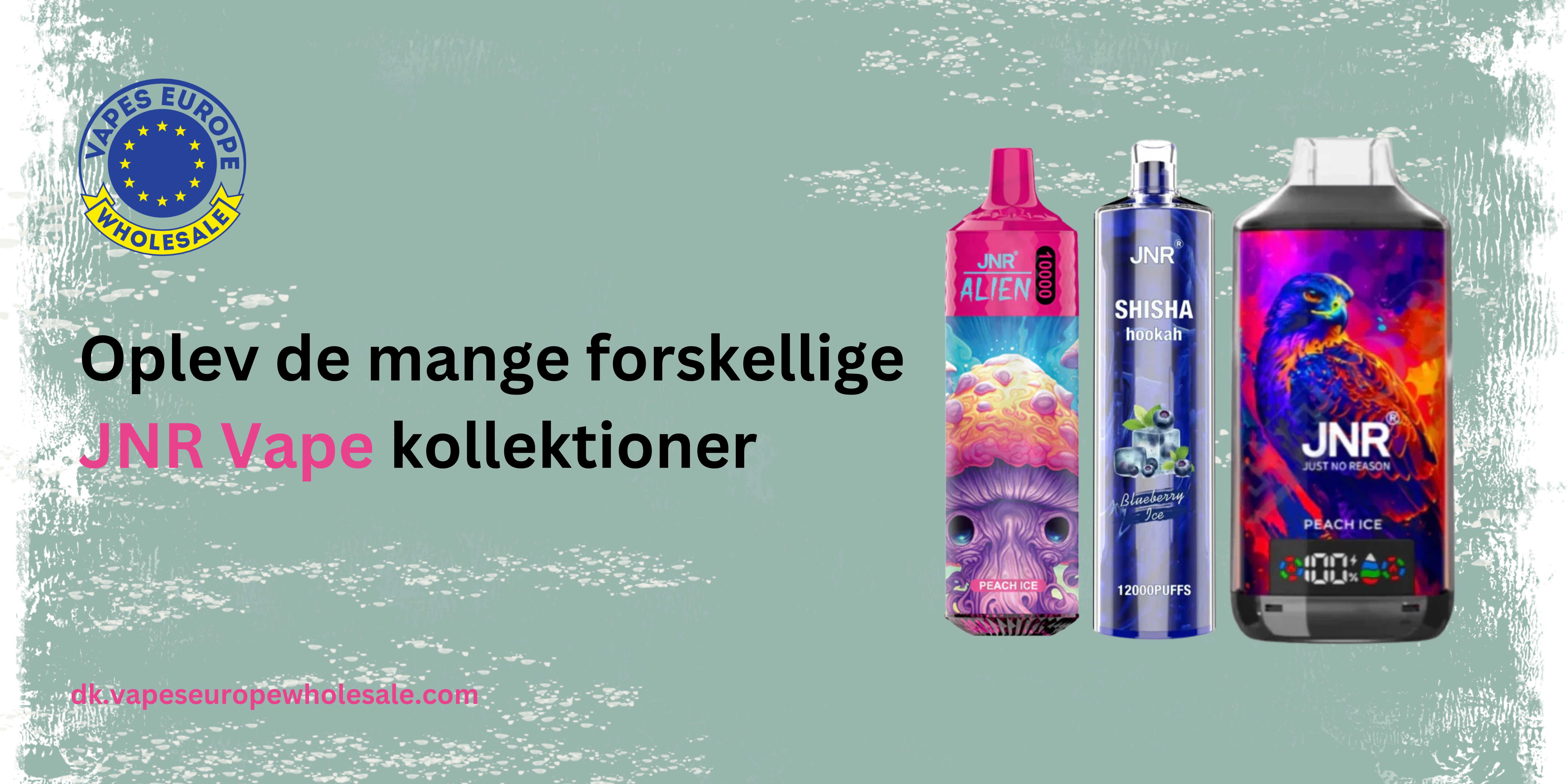 Oplev de mange forskellige JNR Vape kollektioner