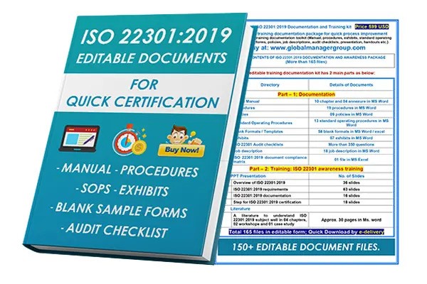 ISO 22301 Certification Consultancy by Punyam.Com