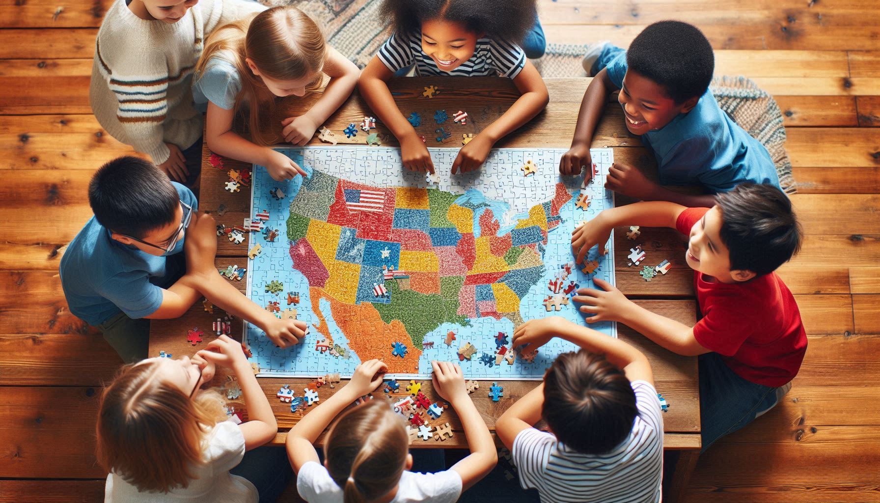 Explore the USA with the USA Map Puzzle Game: A Fun st