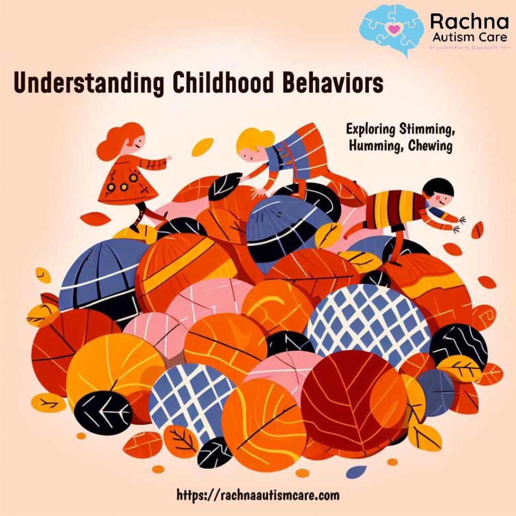 Humming Autistic Child with Sensory Needs