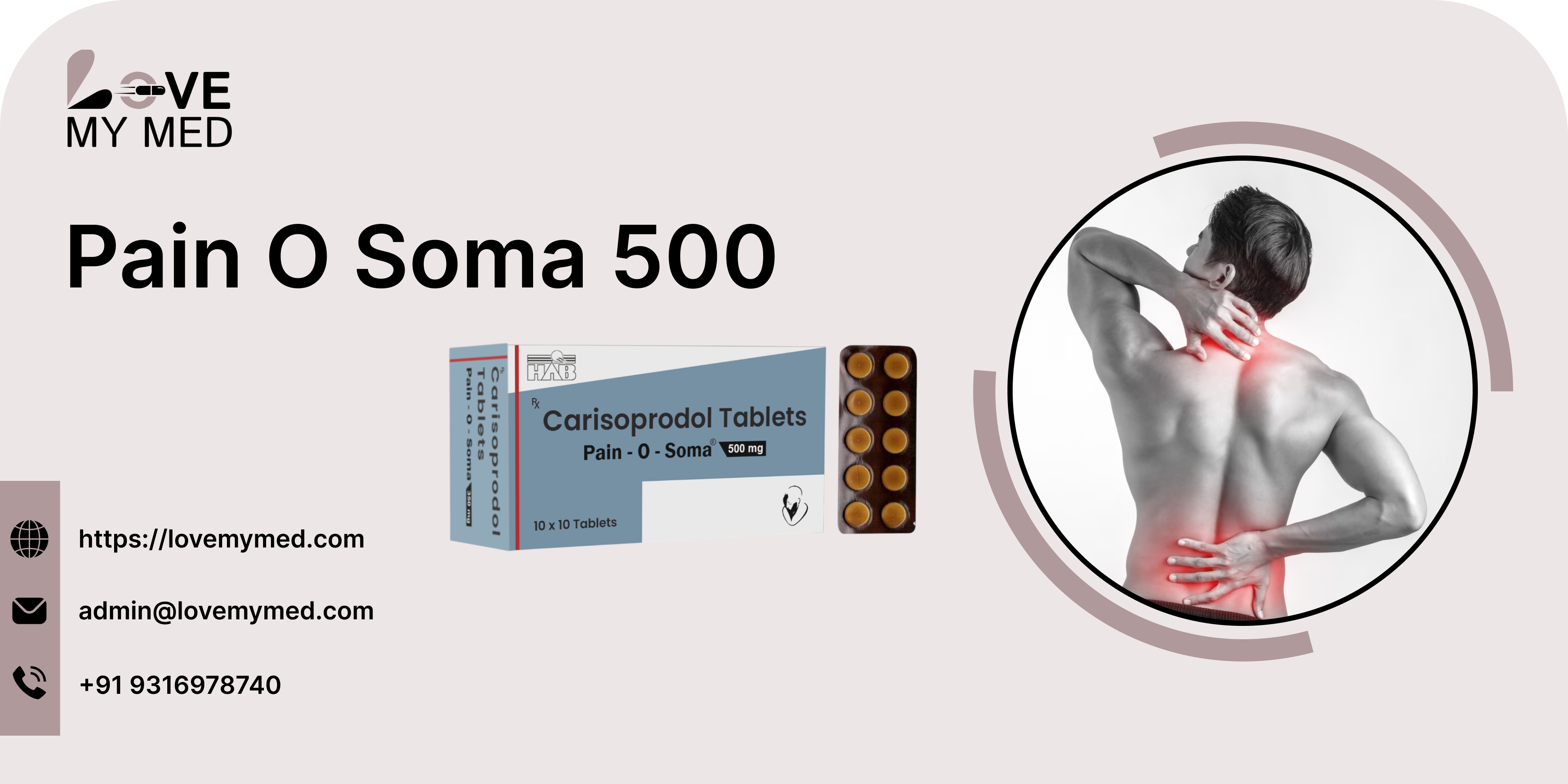 Where can I buy Pain O Soma 500 online?New Post