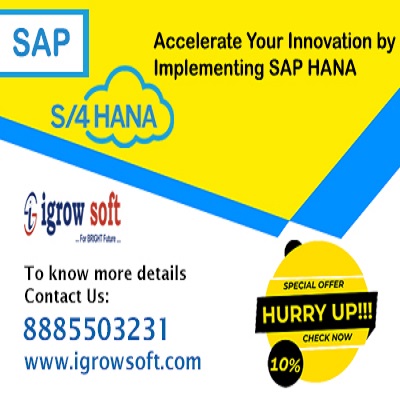 SAP HANA Online Training Institute in Ameerpet | Igrowsoft