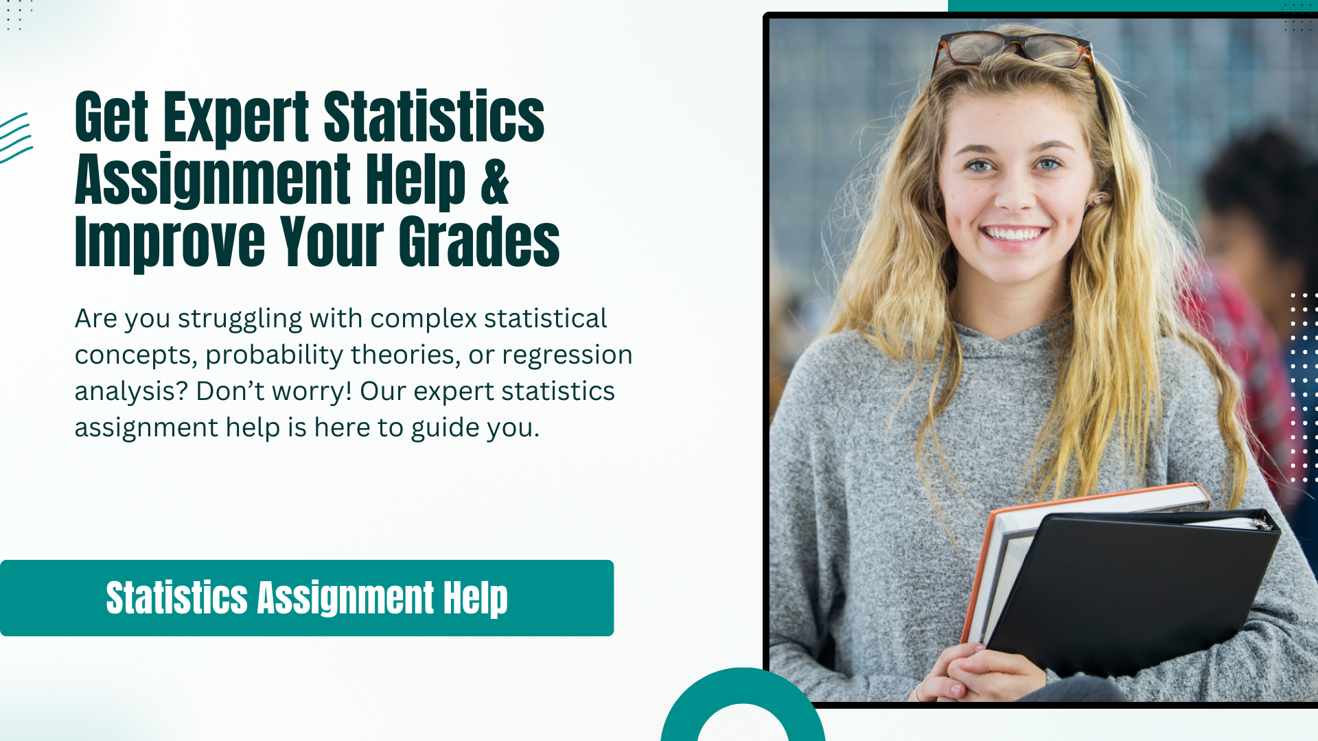 Get Expert Statistics Assignment Help & Improve Your Grades