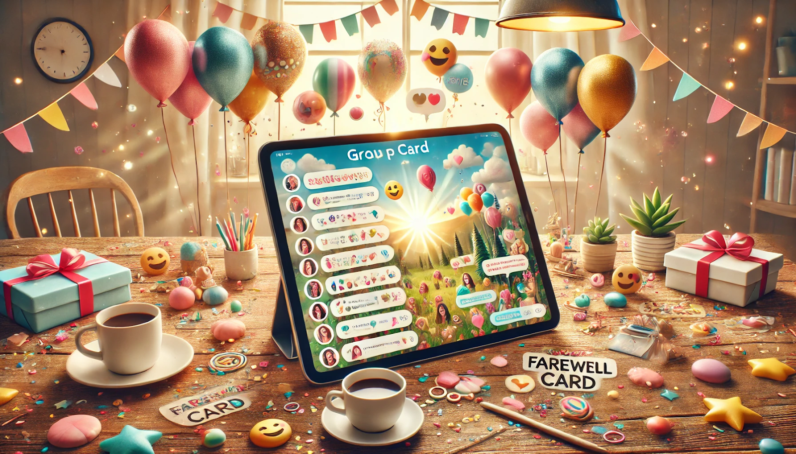 Group Greeting Cards: Simple Ways to Send Farewell Wishes