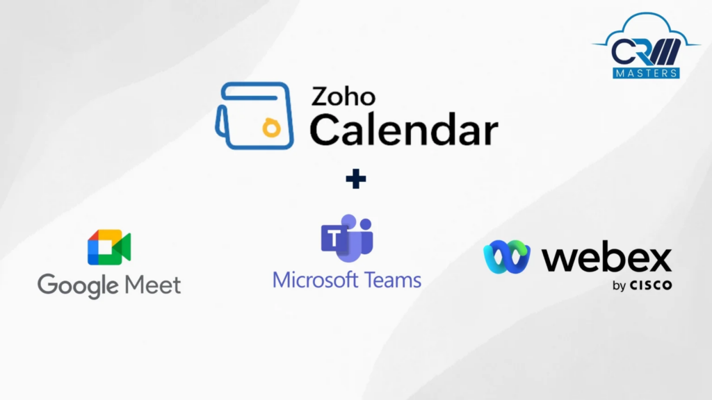 Zoho Calendar Integration with MS Teams, Google Meet