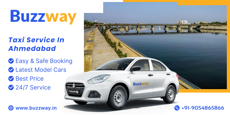 Taxi Service in Ahmedabad: Book Your Ride with Buzzway