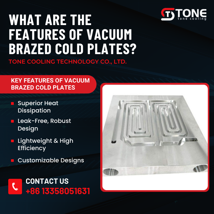 vacuum brazed cold plate