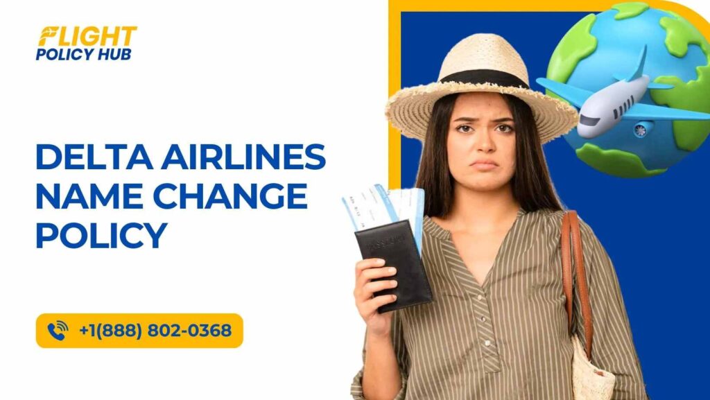 Delta Airlines Name Change Policy
