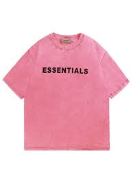 Fear of God Essentials T Shirt Pink