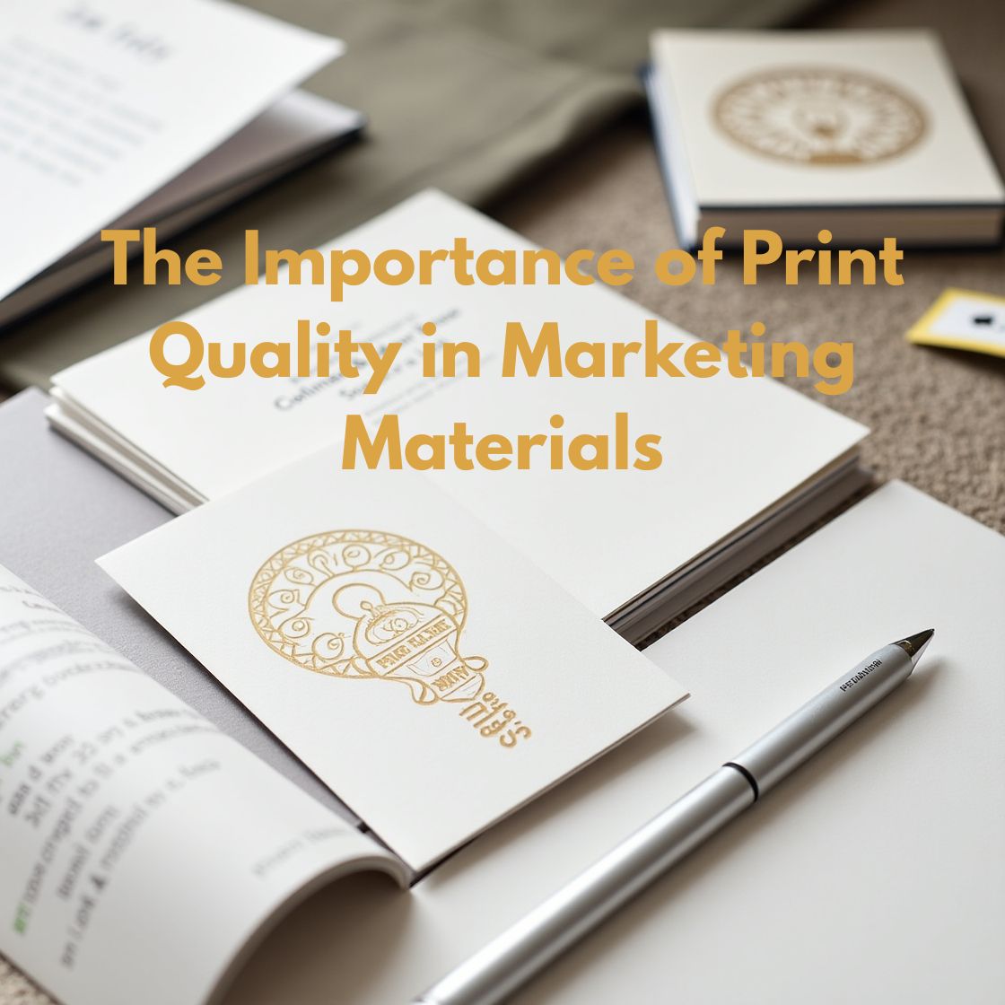 The Importance of Print Quality in Marketing Materials