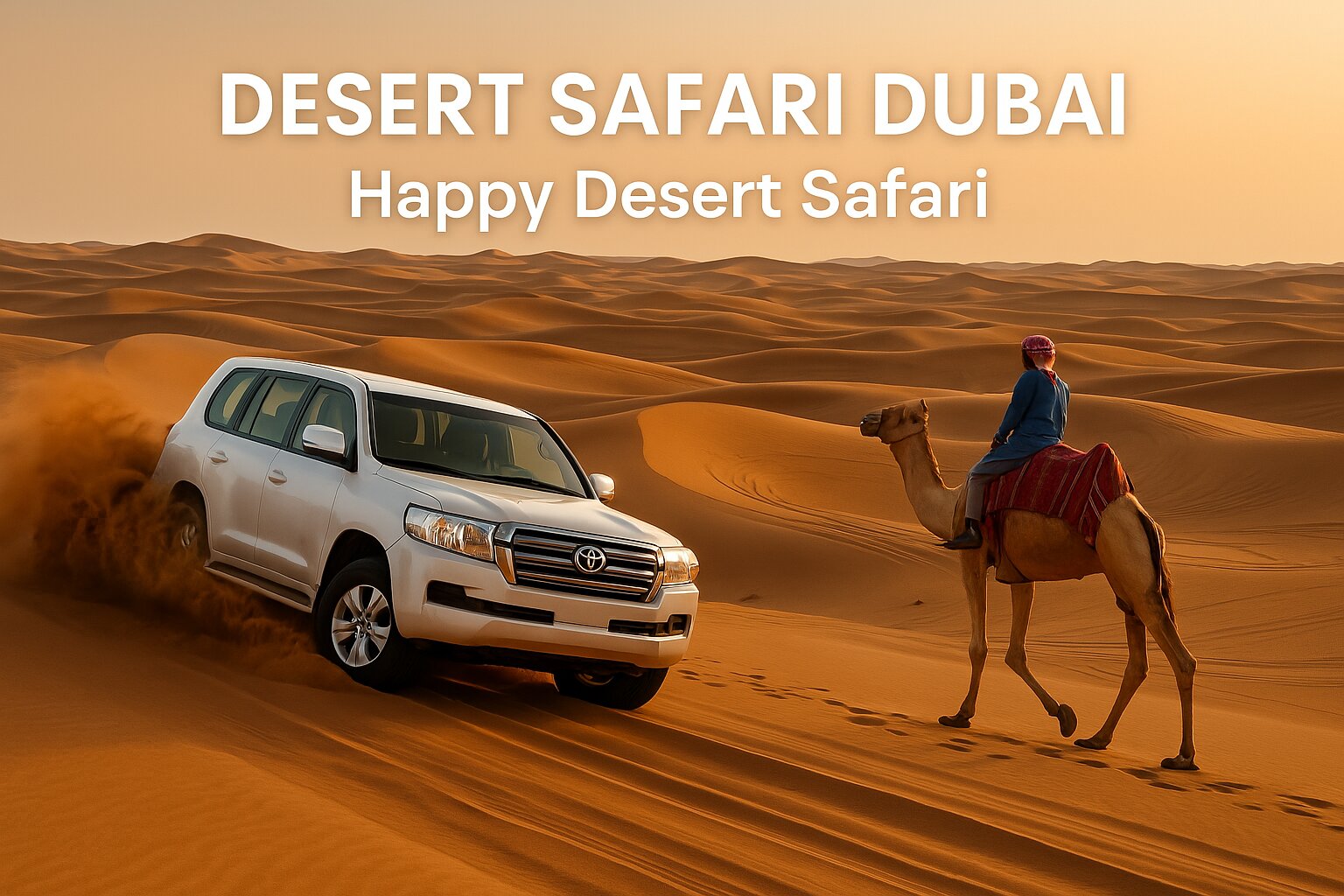 Happy Desert Safari: A Thrilling Adventure in Dubai’s Golden