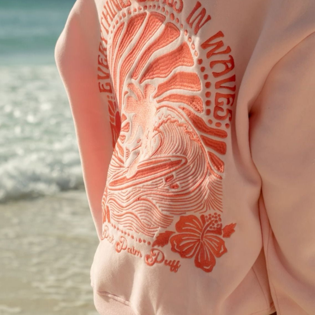 Comfort Meets Character: Why the Pink Palm Puff Hoodie Belon