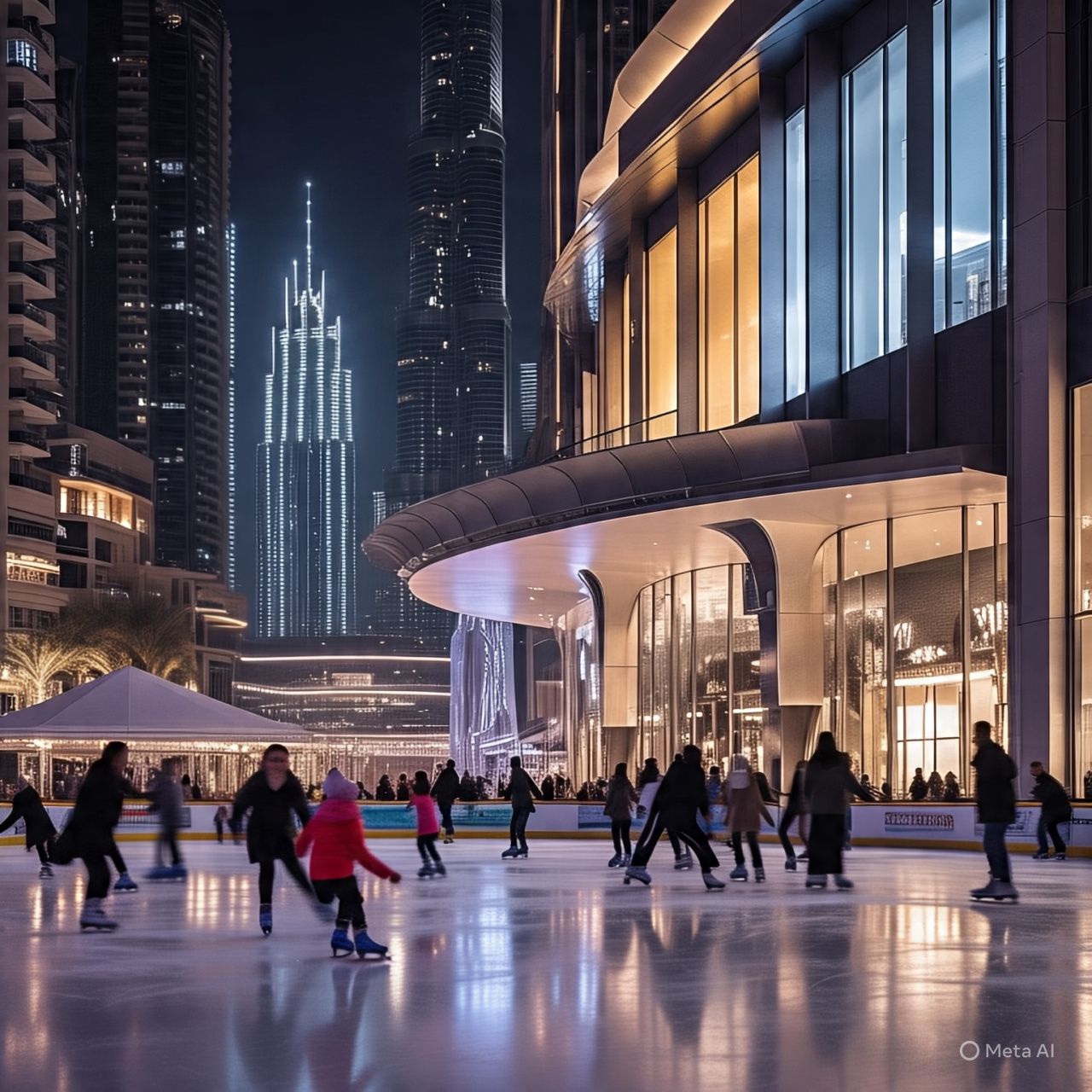 Dubai Ice Rink and Similar Ice Rinks Around the World