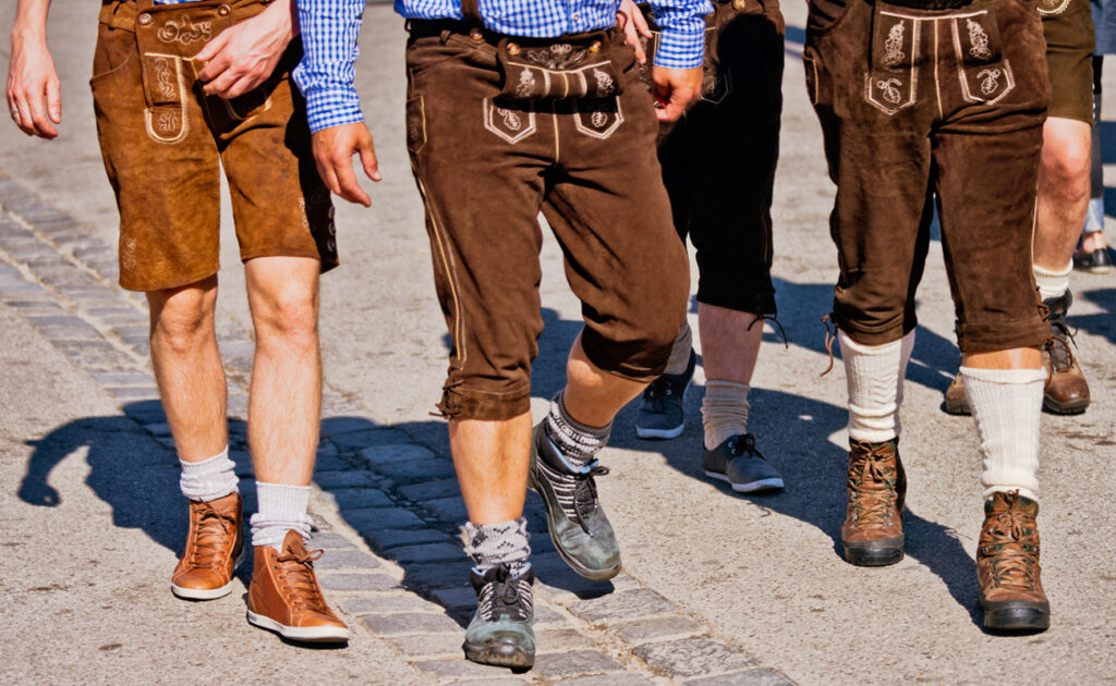 Premium Bundhosen – Traditional Bavarian Leather Pants