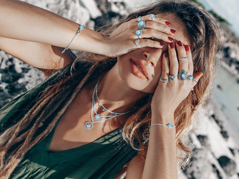 Larimar Jewelry: A Caribbean Gemstone Full of Meaning