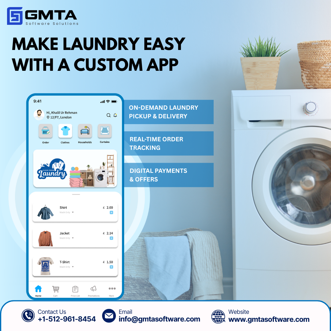 Grow Your Business: Make Laundry Easy with a Custom App