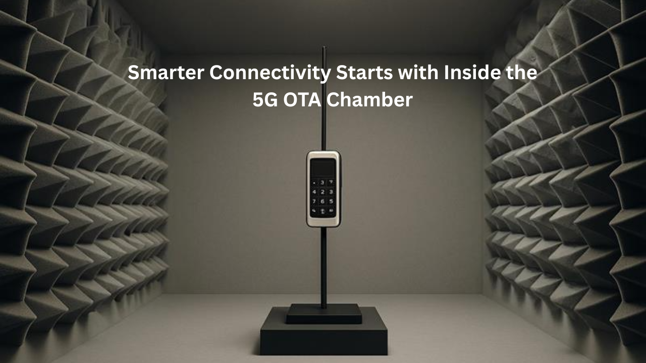 Smarter Connectivity Starts with Inside the 5G OTA Chamber