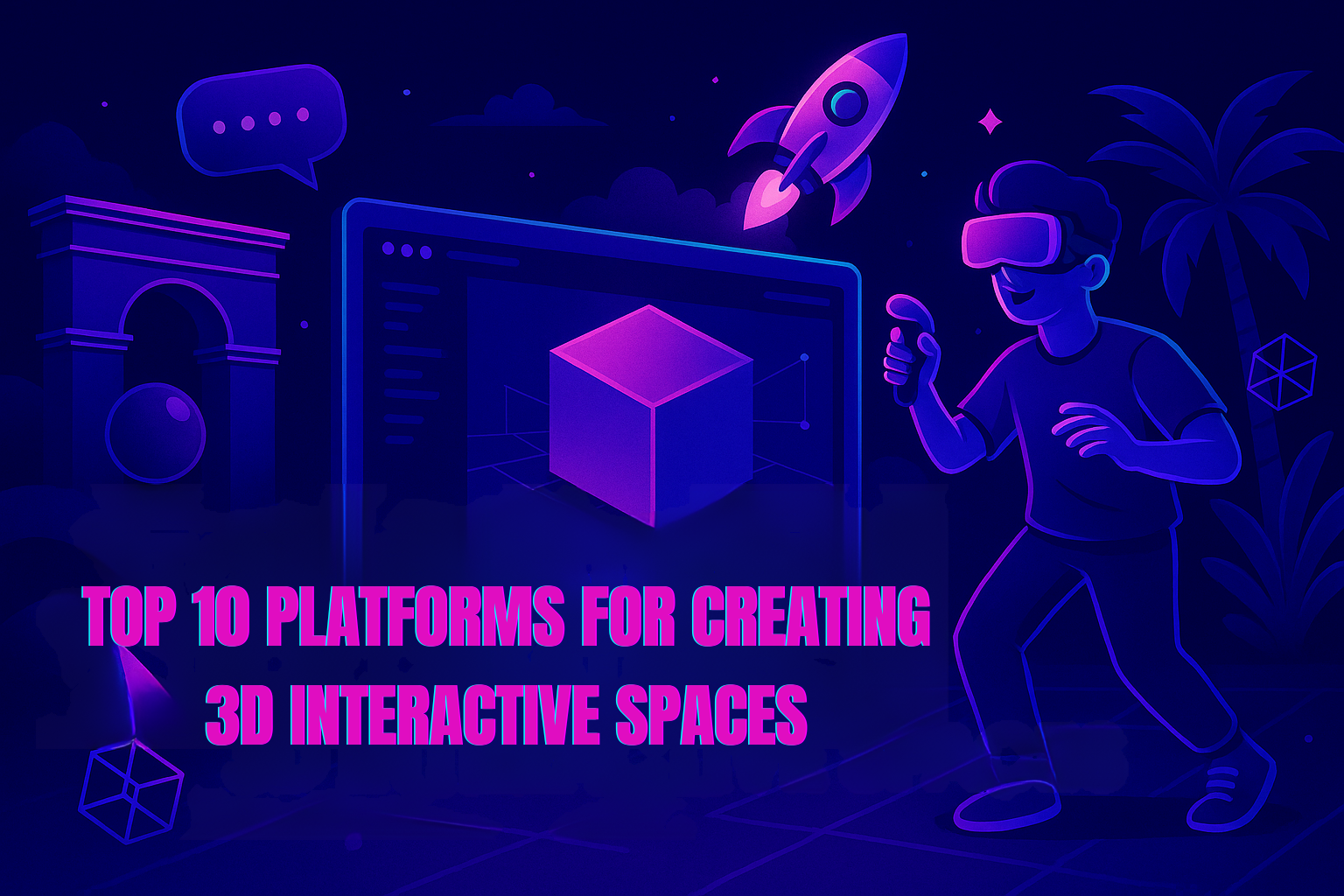 Top 10 Platforms for Creating 3D Interactive Spaces