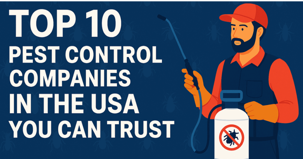 Top 10 Pest Control Companies in the USA | Trusted & Effecti