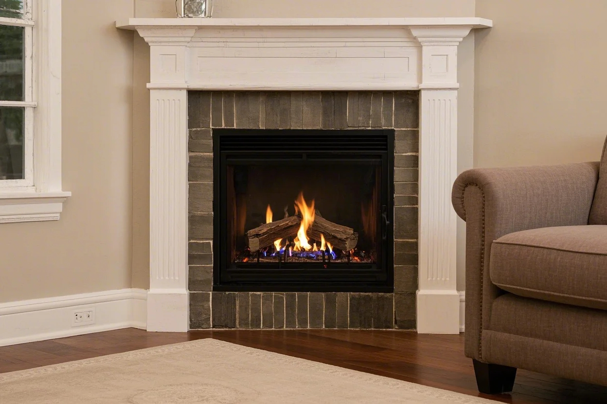 Top Design Trends for Ventless Corner Gas Fireplaces in Mode