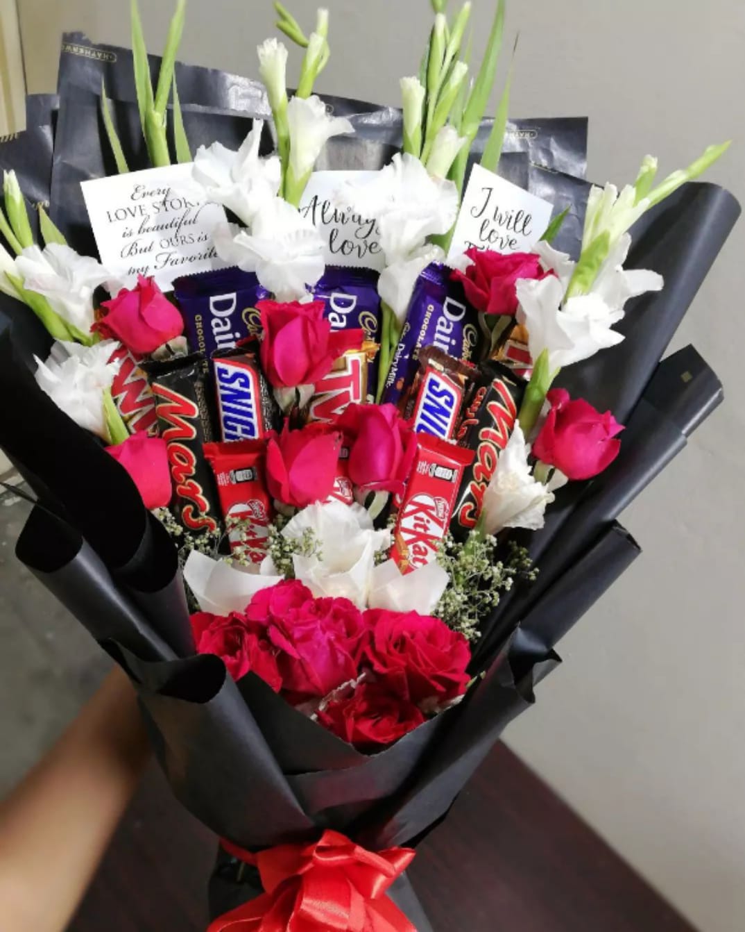 The Beauty of Chocolate Flower Bouquets and Sunflower