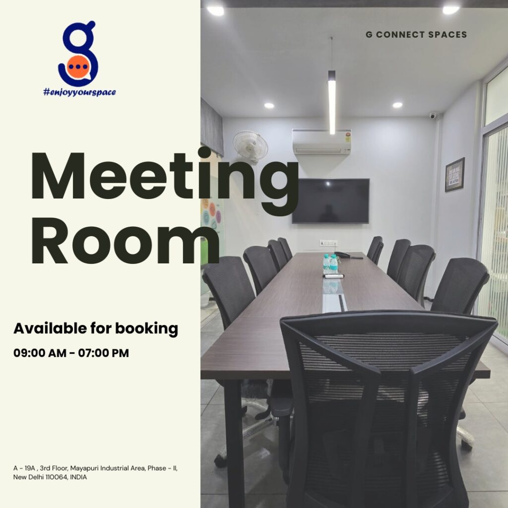 Meeting Room for Rent in Delhi: A Comprehensive Guide