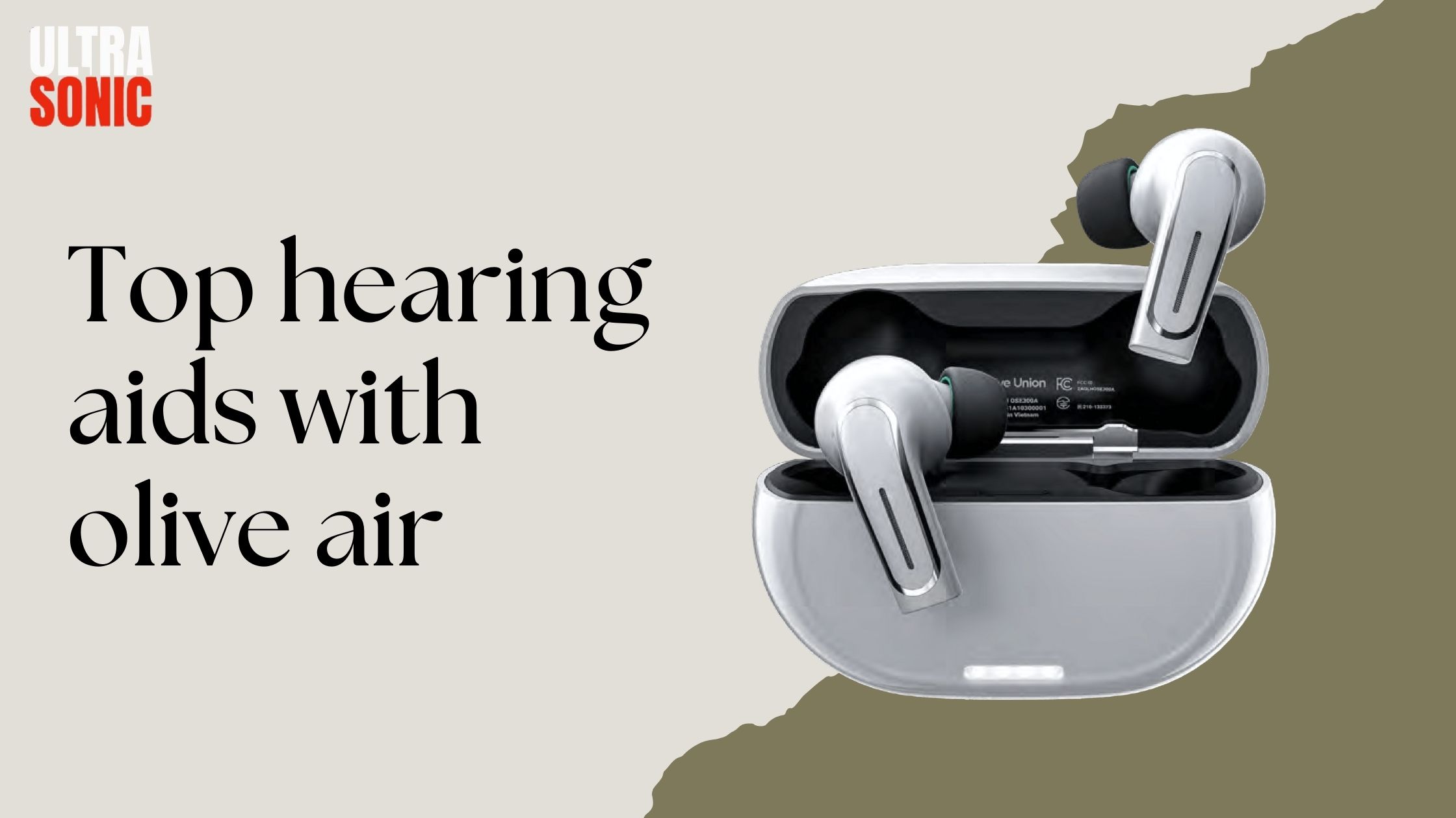 Top Hearing Aids with Olive Air: Perfect for Everyday Use